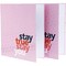 Paper Junkie 3 Ring Binder - 1-Inch, Pink, 2-Pack - Folder Organizer for School & Teacher Supplies